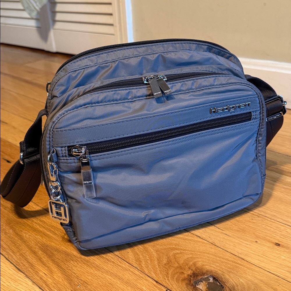 Hedgren inner city metro crossover bag in grey NEW